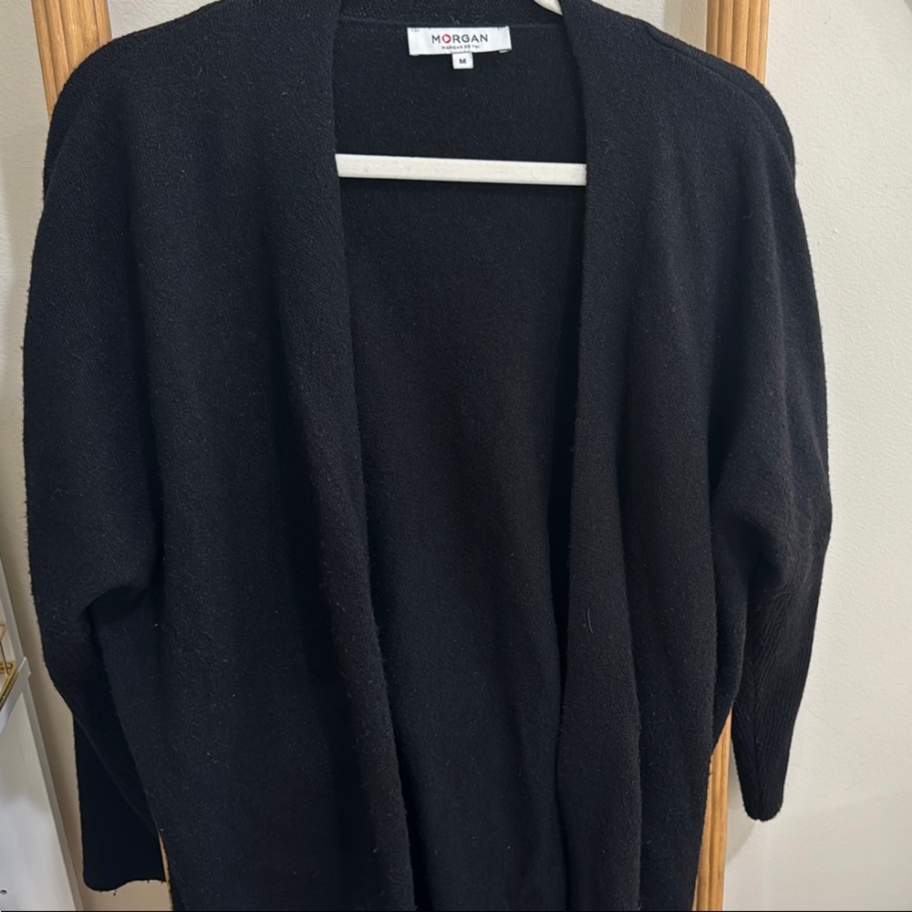 Morgan de Toi Black Cardigan